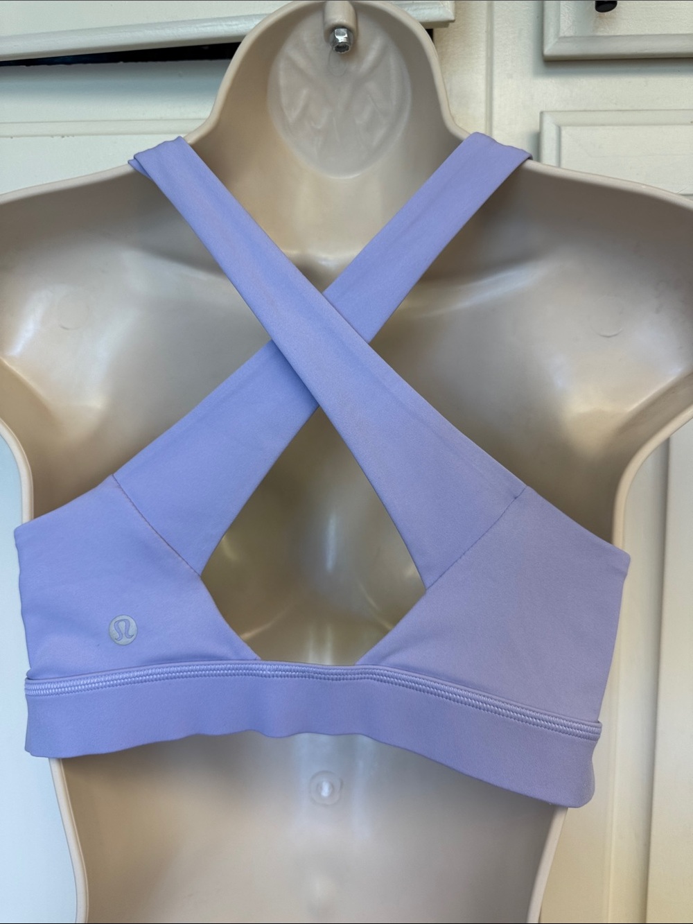 lululemon athletica Lavender Cross-Back Sports Bra